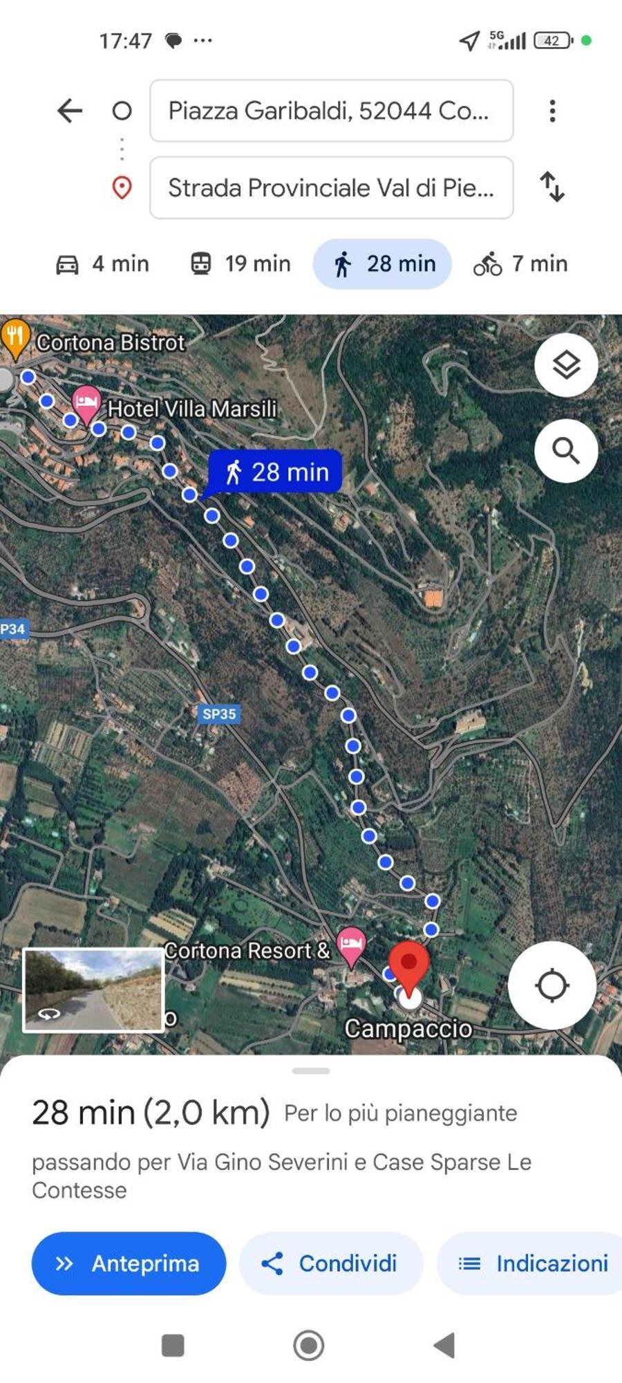 La Piccola Posta Di Cortona Villa Eksteriør billede